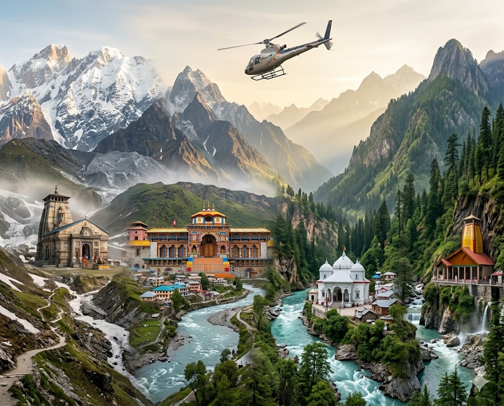 Char Dham Yatra by Helicopter